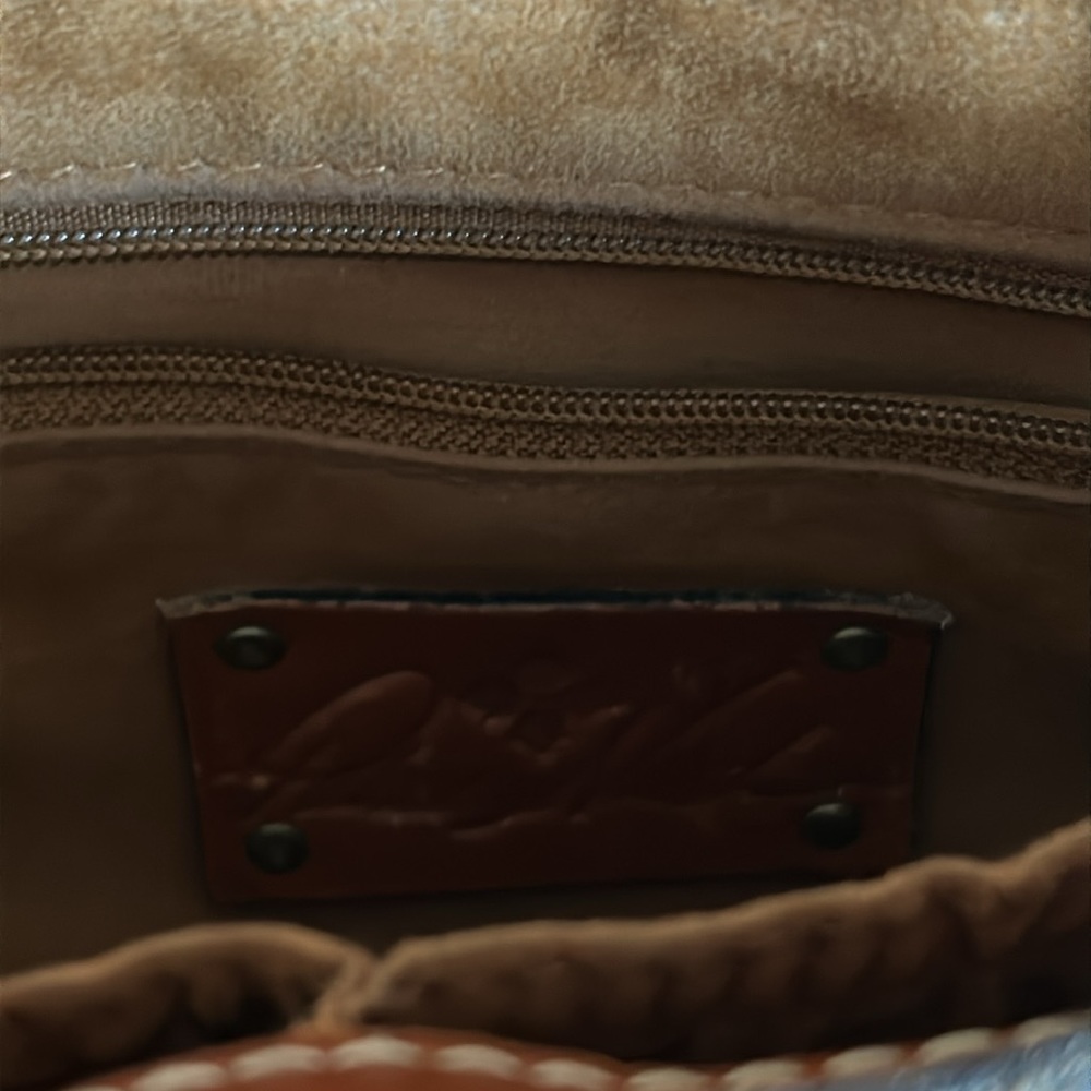 Patricia Nash leather Crossbody/Shoulder bag - Picture 4 of 10